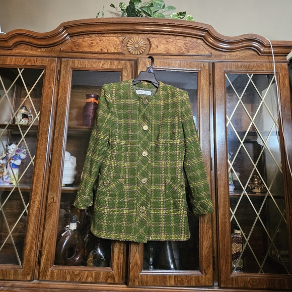 Givenchy 85% Wool Suit jacket women's vintage Size M - Picture 1 of 13